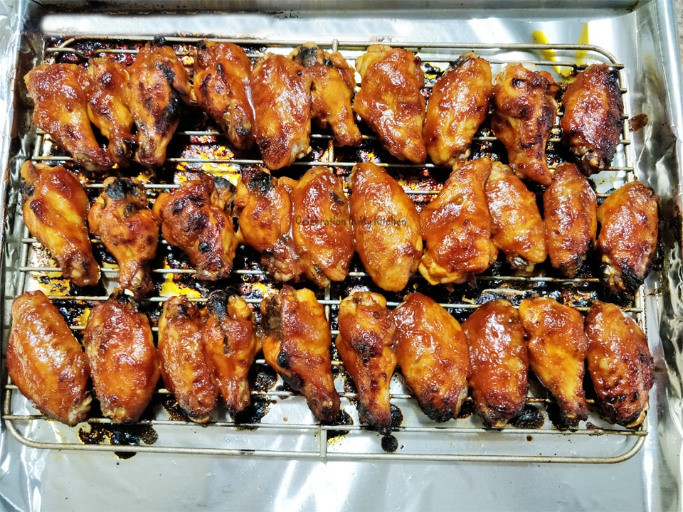 Baked Asian Chicken Wings 