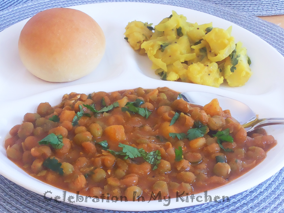 Mixed Bhaji - Patoll (Patal) & Sukhi (Potato) Bhaji