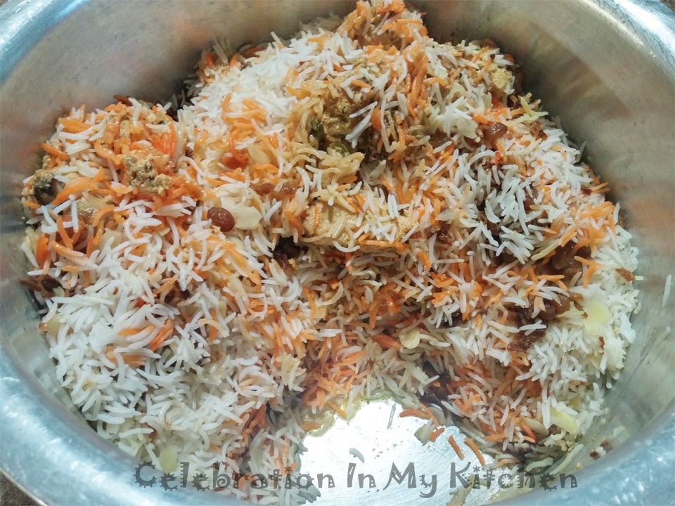 Chicken Biryani (Kacchi Style)