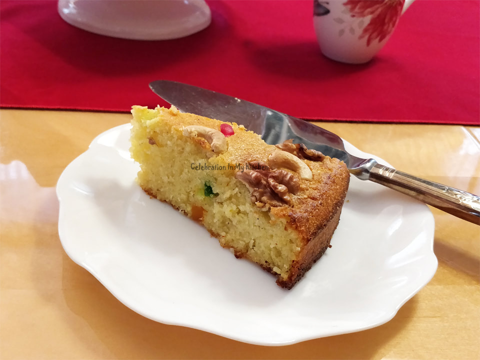 Royal Rava Mawa Cake