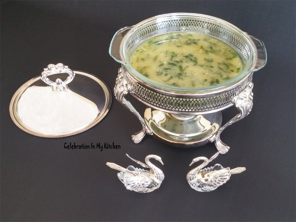 Goan Caldo Verde (Potato & Spinach Soup)