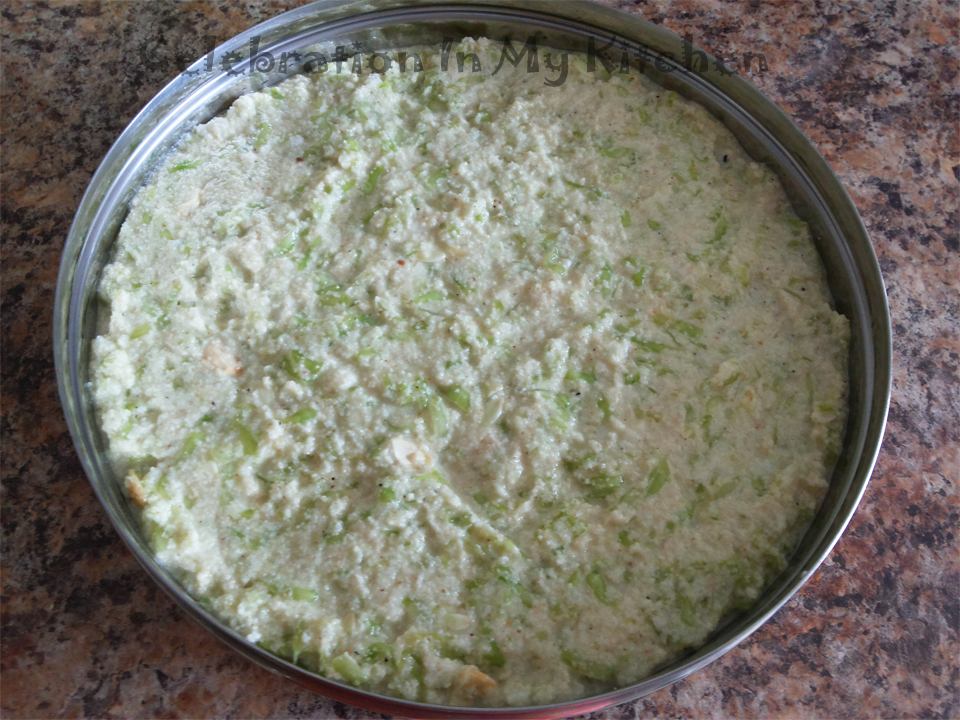 Tavsali (Cucumber Cake)