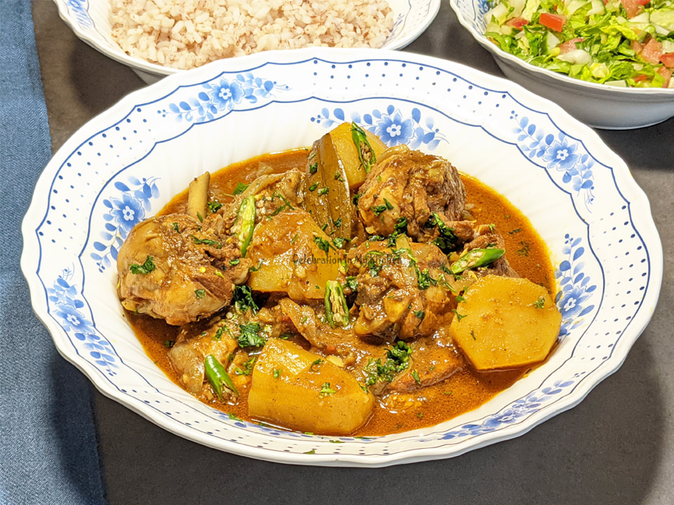 Goan Chicken Curry With Spice Powders