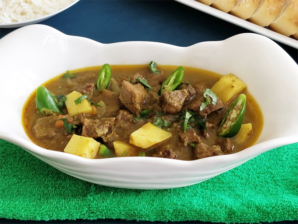 Goan Green Beef Curry