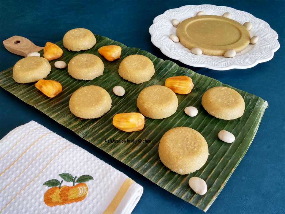Goan Jackfruit Sandon or Steamed Cakes