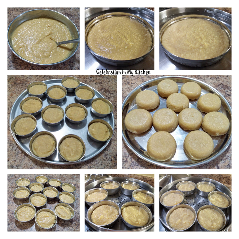 Goan Jackfruit Sandon or Steamed Cakes