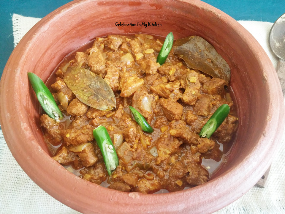 Mangalorean Pork Bafat or Baffat