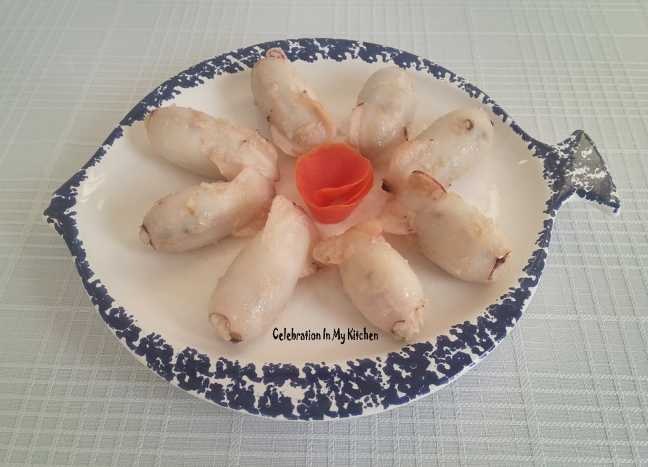 Stuffed Squids with Coconut
