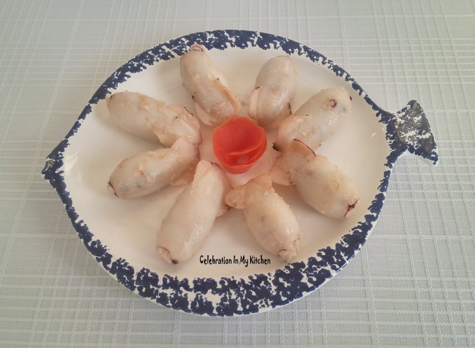 Stuffed Squids with Coconut