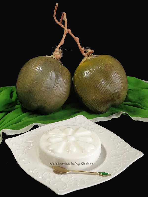 Goan Tender Coconut Pudding