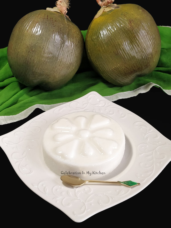 Goan Tender Coconut Pudding