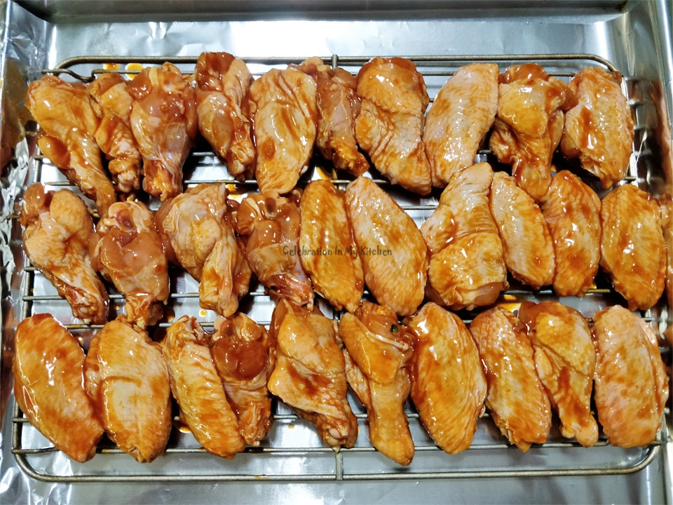Baked Asian Chicken Wings 